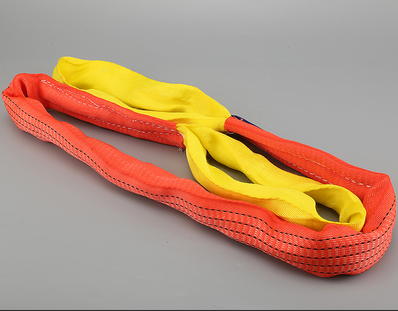 环形吊装带2吨一米吊带的使用